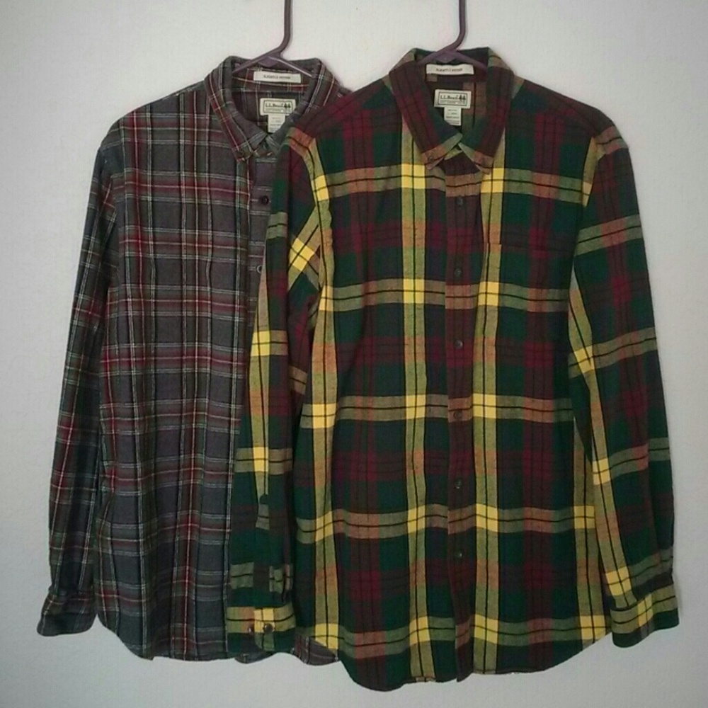 Men's plaid shirts